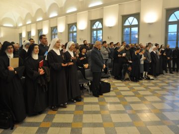 Seminaristi e Religiosi in formazione con Scola su “Vocazione e Generatività”