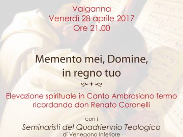 Concerto in memoria di don Renato Coronelli