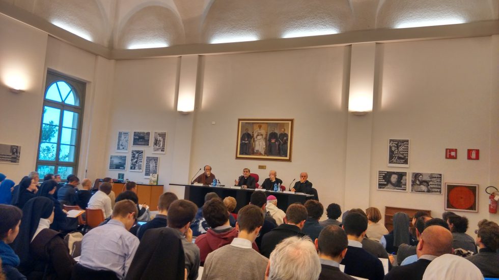 Delpini, Martinelli, Stucchi e Di Tolve al tavolo