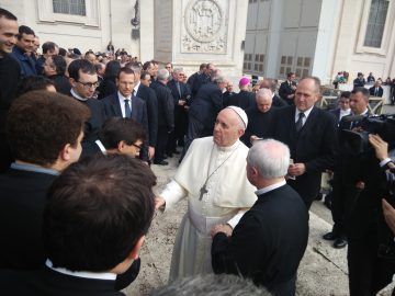 Il Pellegrinaggio a Roma dei Candidati su FIACCOLA di maggio