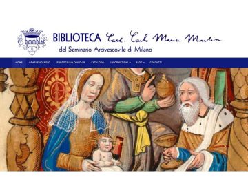 Il Nuovo Sito Web della Biblioteca del Seminario di Milano