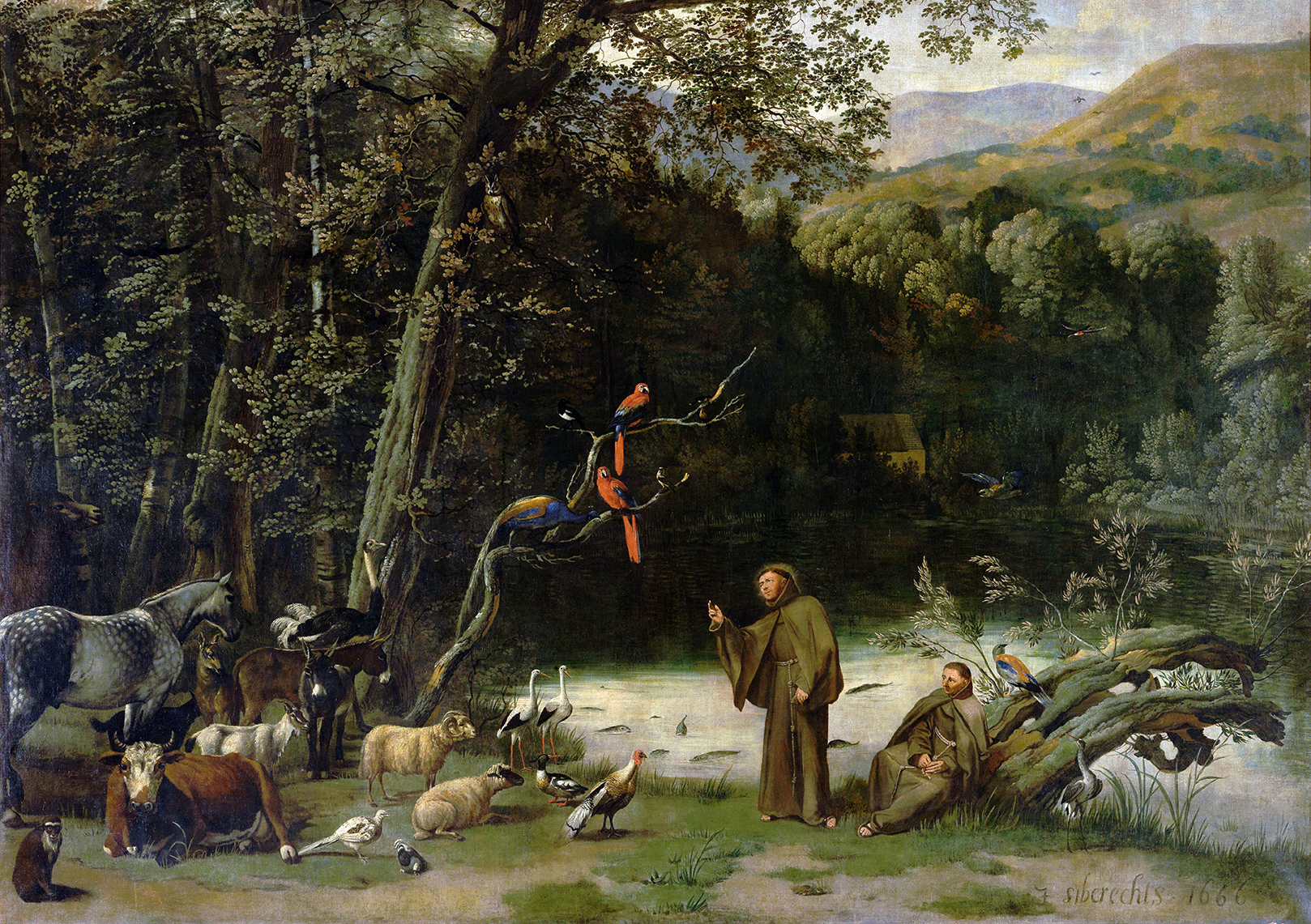 Jan_Siberechts_-_Saint_Francis_Preaching_to_the_Animals